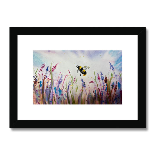 Dancing Bee Framed & Mounted Print